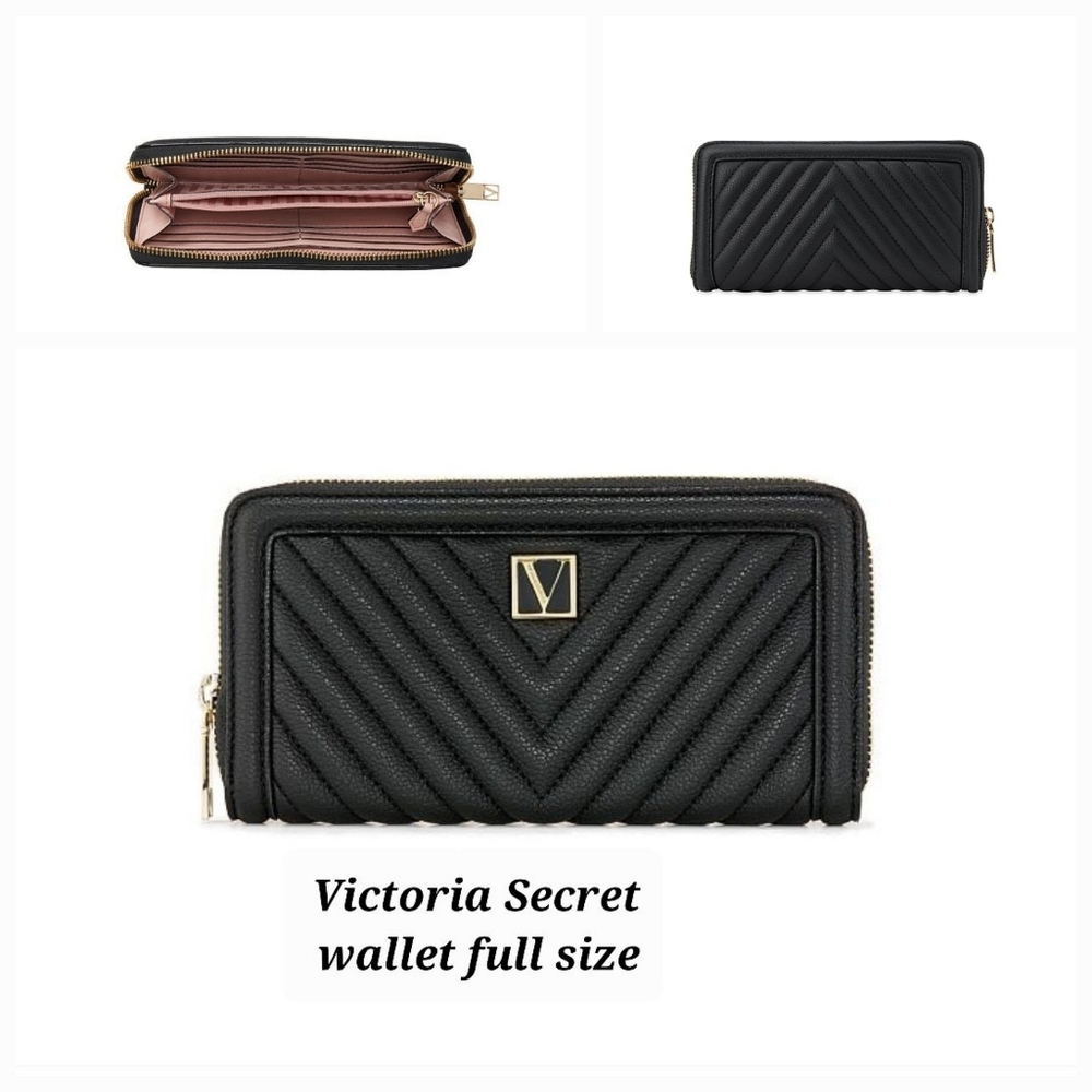 NEW Victoria Secret Full Size Wallet Quilted style perfect as a gift